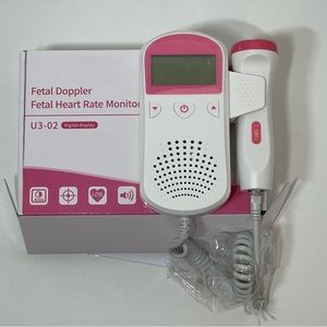 Portable Ultrasound Fetal Doppler Heart Rate Monitor